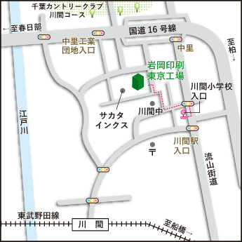 東京工場地図
